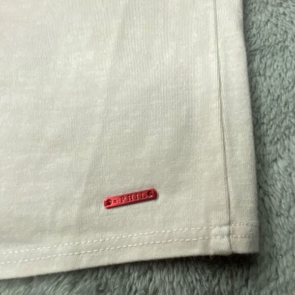 n:PHILANTHROPY Off Shoulder Spaghetti Strap Top - Picture 3 of 3